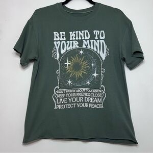 Awake “Be Kind to Your Mind” shirt, size Medium